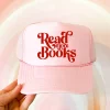 “Read More Books” Pink Trucker Hat - Image 2